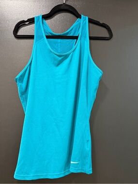 Nike Women's Tank Top - Turquoise Blue